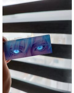 Jujutsu Kaisen Gojo Satoru Glowing Eyes Keychain